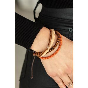 Stack to Basics Orange Bracelet (176)